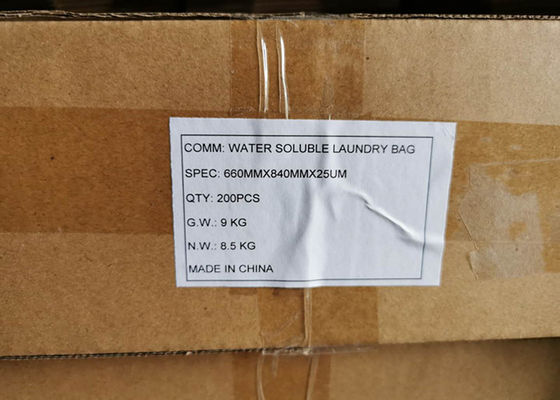 200 sacchetti per biancheria medica solubile in acqua PVA anti-infezione 8 confezioni x 25 pezzi